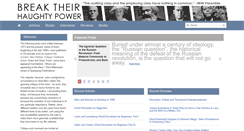 Desktop Screenshot of breaktheirhaughtypower.org